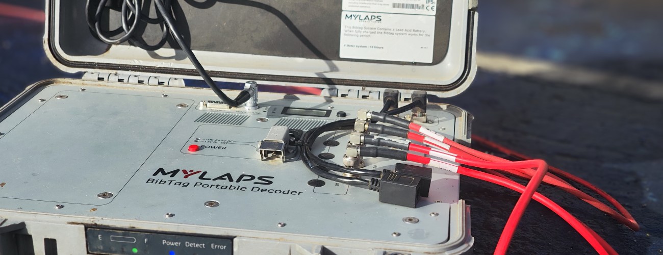 Ejemplo de cronometraje en tiempo real